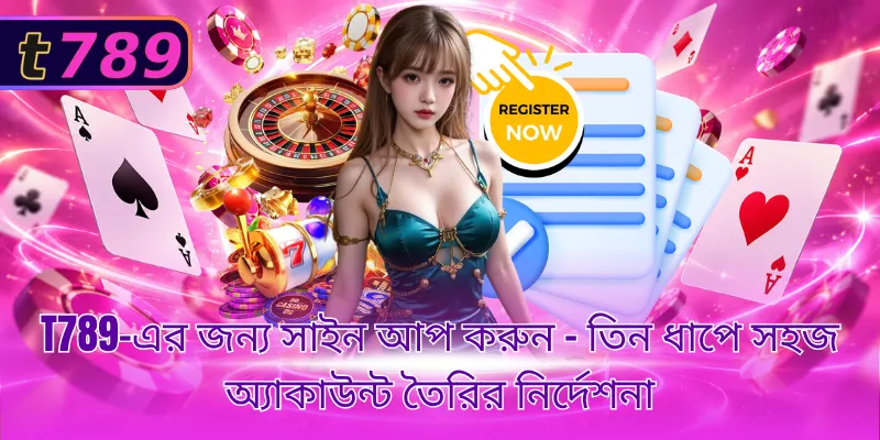 T789-এর জন্য সাইন আপ করুন – তিন ধাপে সহজ অ্যাকাউন্ট তৈরির নির্দেশনা