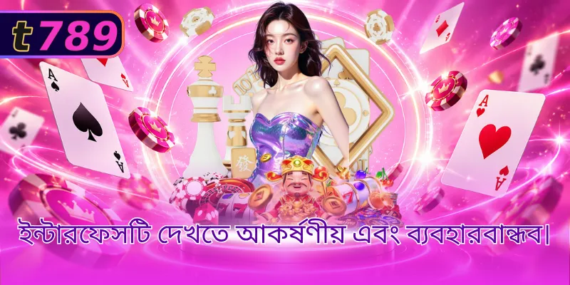 ইন্টারফেসটি দেখতে আকর্ষণীয় এবং ব্যবহারবান্ধব।