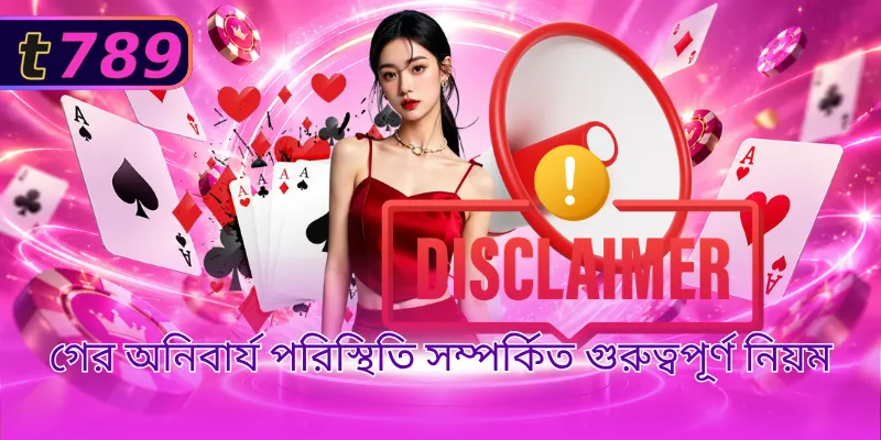 গের অনিবার্য পরিস্থিতি সম্পর্কিত গুরুত্বপূর্ণ নিয়ম