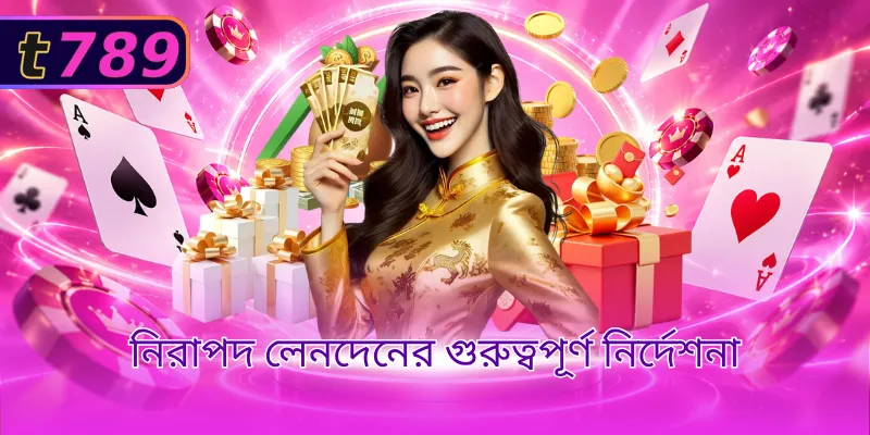 নিরাপদ লেনদেনের গুরুত্বপূর্ণ নির্দেশনা