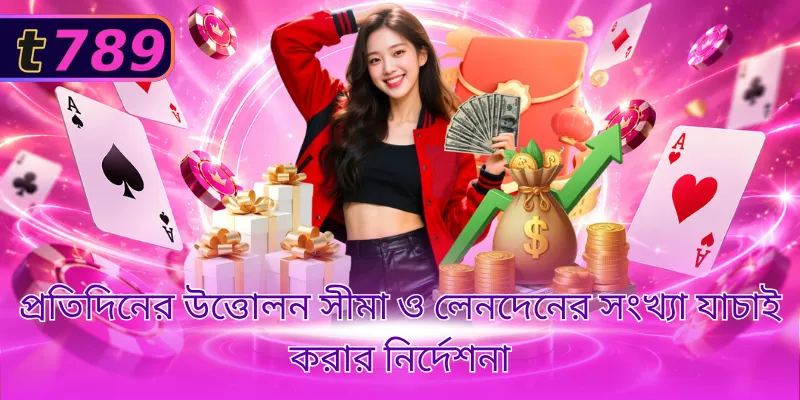 প্রতিদিনের উত্তোলন সীমা ও লেনদেনের সংখ্যা যাচাই করার নির্দেশনা